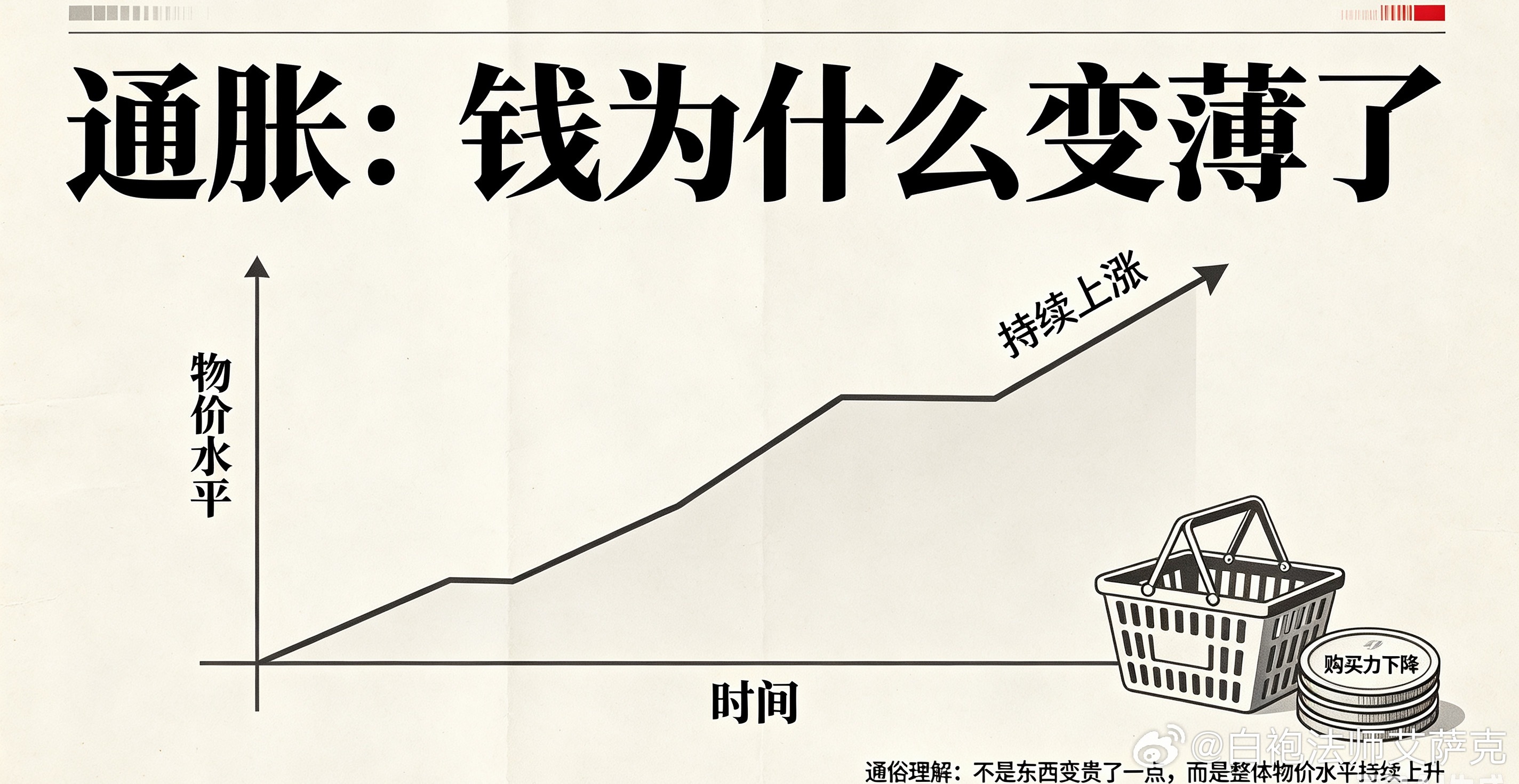 很多人连基本常识都没有，居然问我为什么会通胀。我本来不想回答的，但一想到20多年