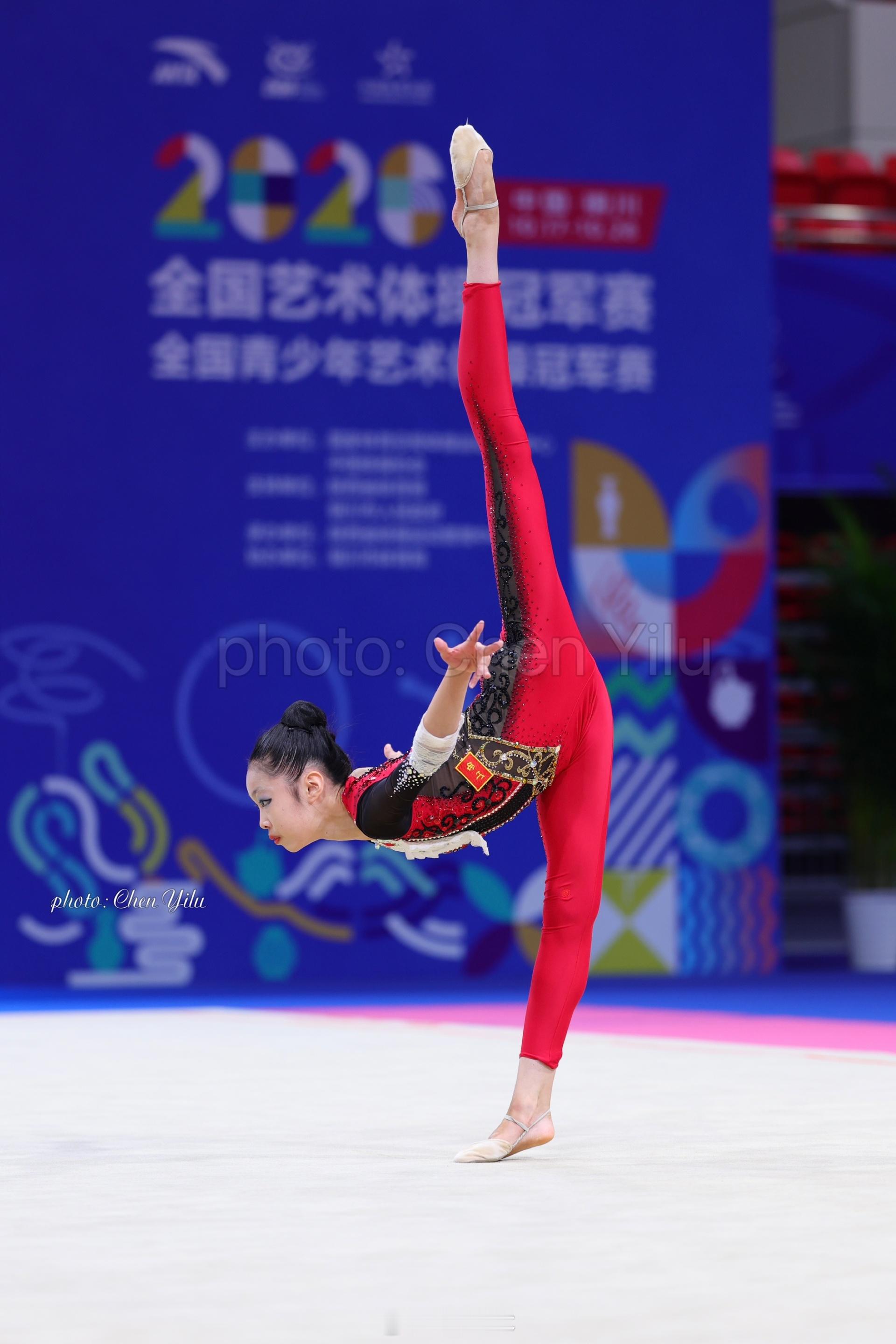 2026全国艺术体操冠军赛青年组资格赛结束，今早最后一项，徒手 铜川·铜川体育馆