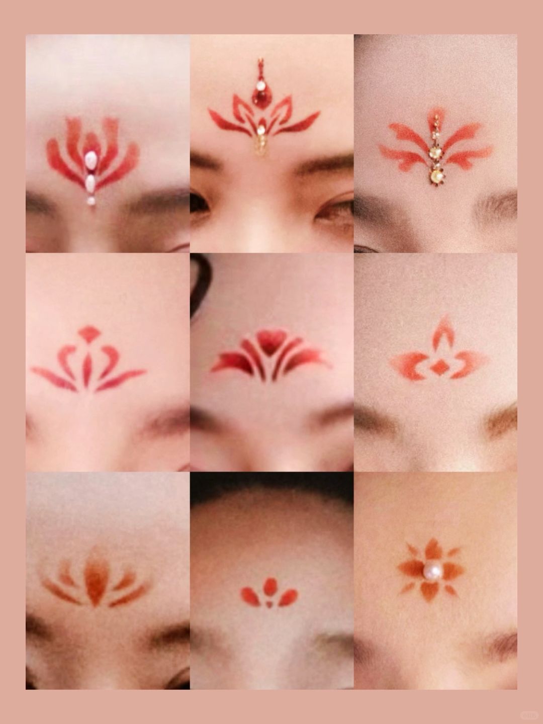 认得出一念关山女角色们的花钿吗？