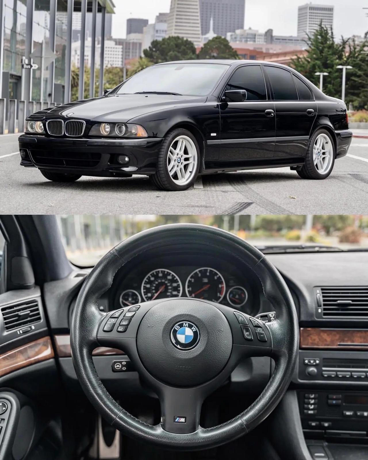 宝马E39 540i.当SUV浪潮尚未席卷全球、自然吸气V8与手动变速箱仍是豪华