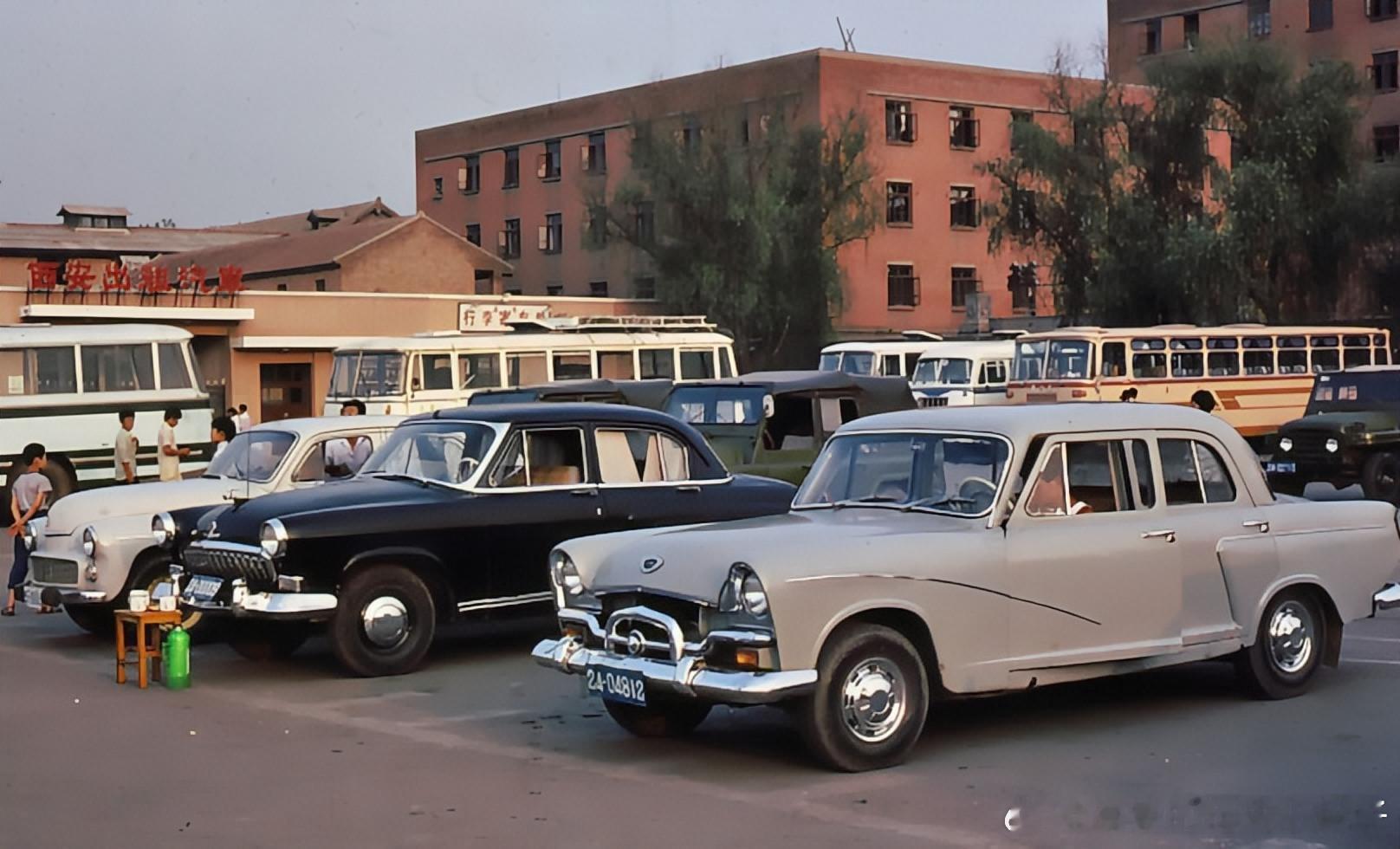 老照片  九十年代西安老照片 