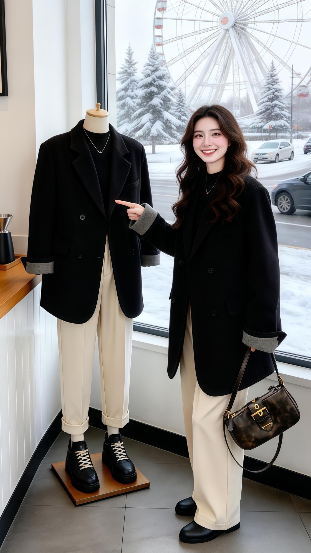 韩系穿搭 气质女神穿搭 精致穿搭 通勤搭配 气质穿搭