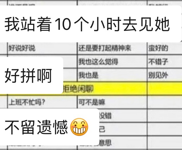 昨天有因为买不到票只能买晚上八点的票站十小时去见她的粉丝，有凌晨四点还在搭花墙的