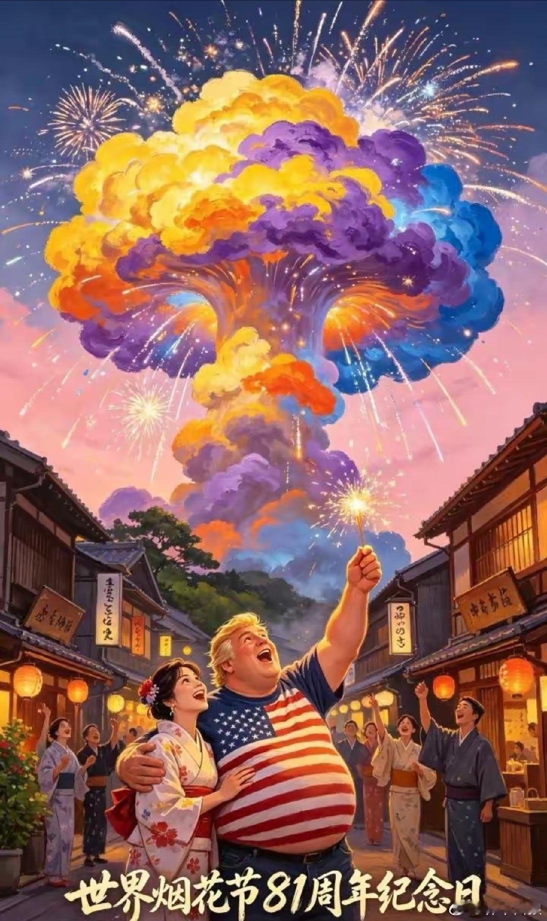 如果有世界烟花节的话，是不是应该由中国主办一次才对头？ 