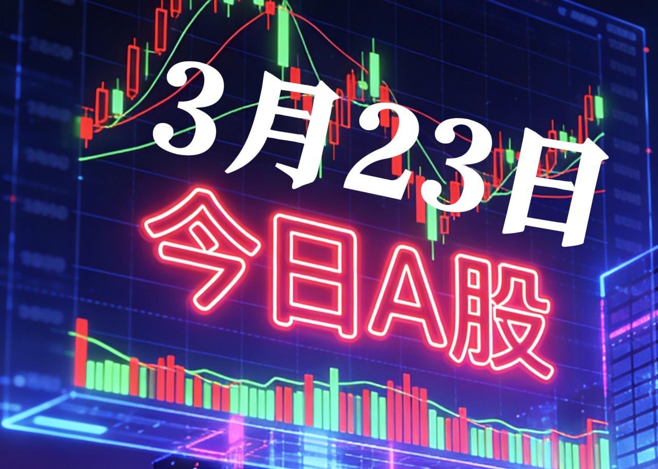 沪深京股市和港股市场3月23日大跌，上证指数下跌3.63%，深证成指下跌3.76