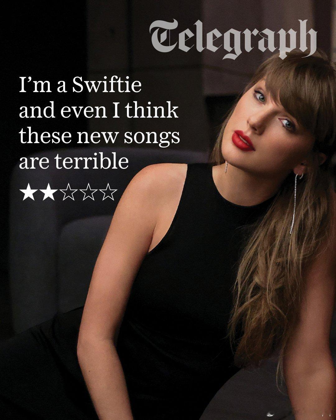英国《The Telegraph》给霉霉Taylor Swift《The Lif