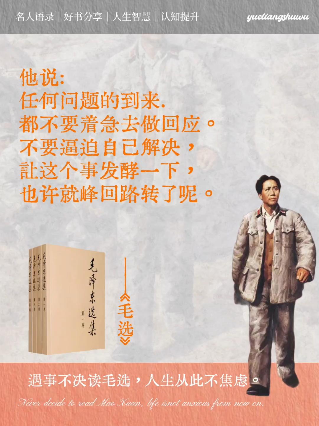 毛选，你的人生智慧之书 堪称20世纪影响力巨大的书,《毛选》当之无愧。...