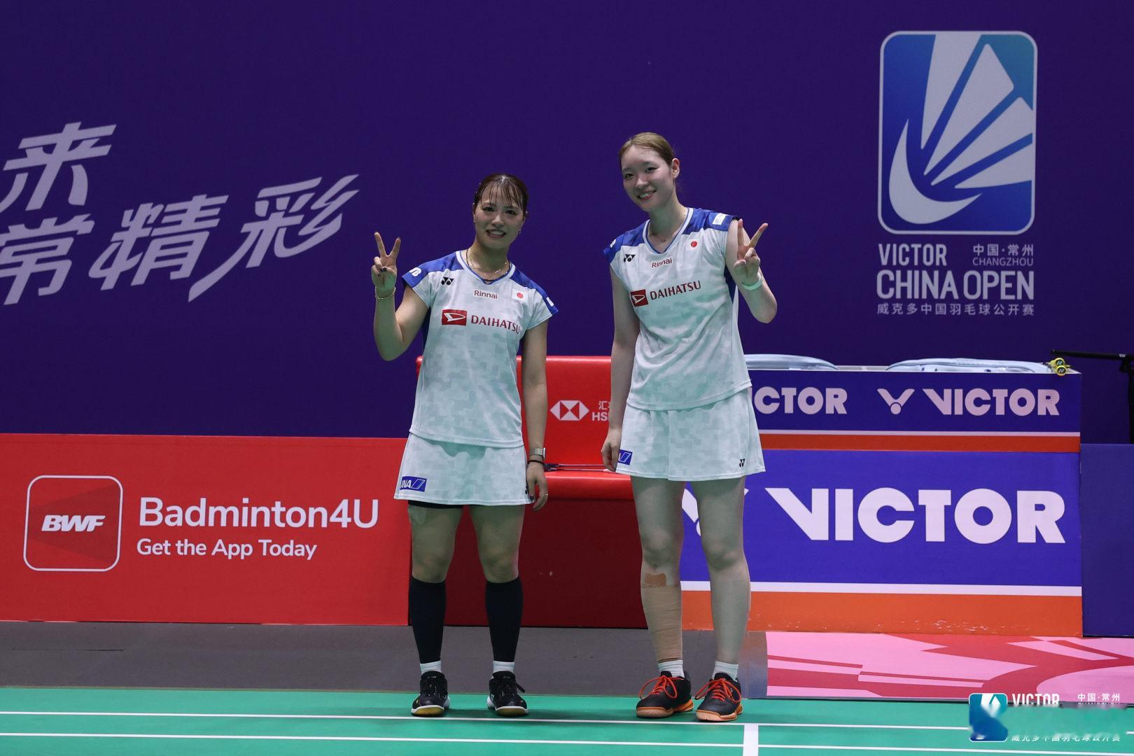 福岛由纪/松本麻佑🇯🇵 21-19、21-15 许尹鏸/林芝昀下轮：福岛由纪