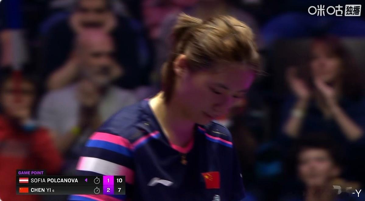 陈熠2-2波尔卡诺娃我就知道的打到第五局🤪 ​​​