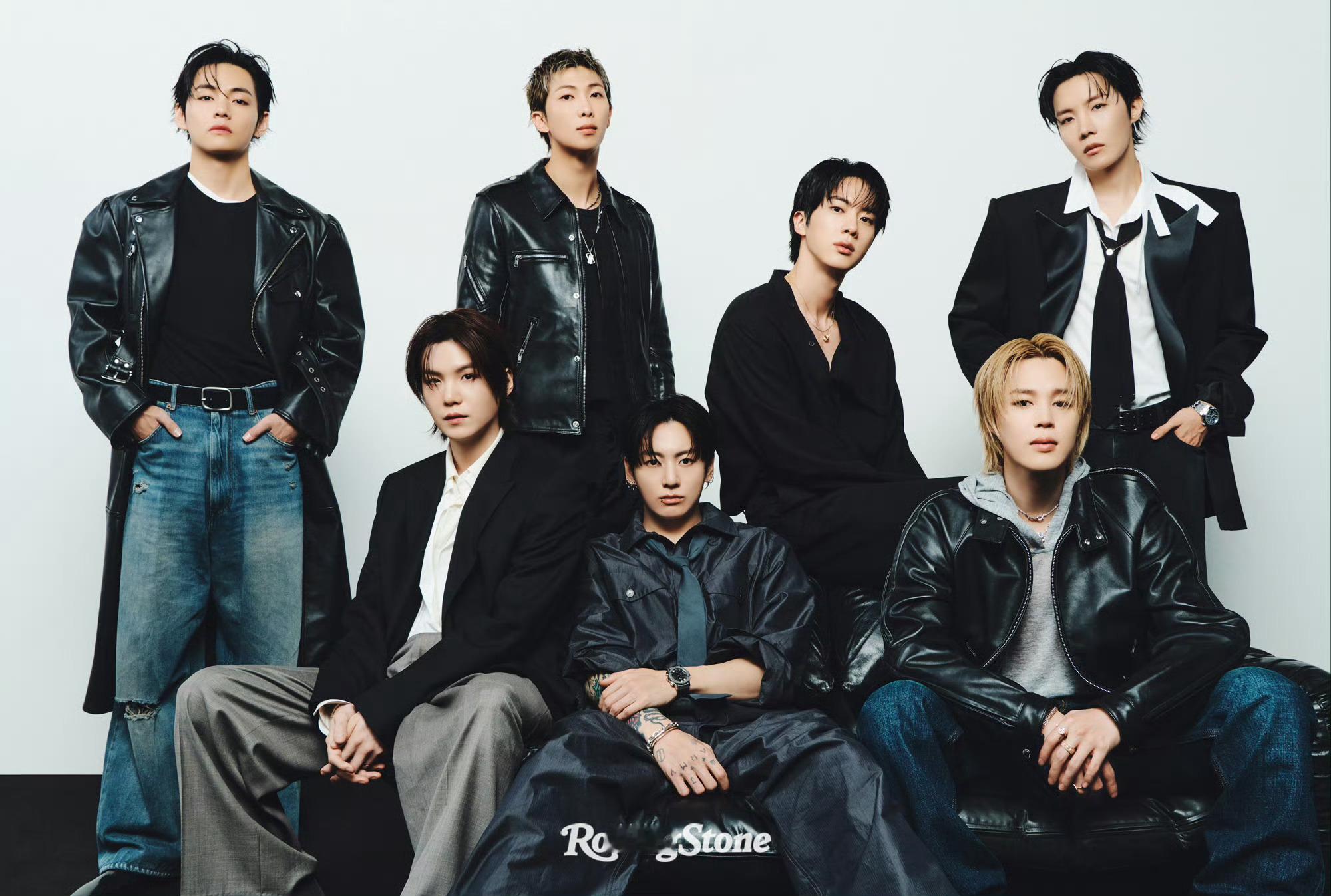 BTS 防弹少年团✖️《滚石》杂志新期封面大片 