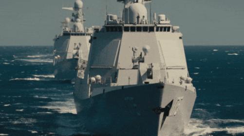 中国雷达又凡尔赛了一把。
 
052D导弹驱逐舰银川舰雷达操作员李毅，说了一句让