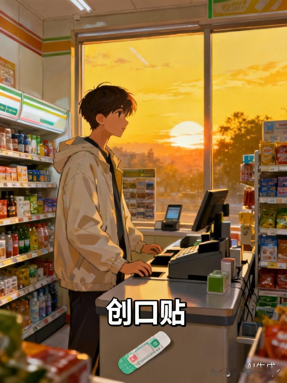 有个男子晃悠到小超市，跟女店员笑嘻嘻地说：“你好，给我来个吸血鬼。”
女店员一听