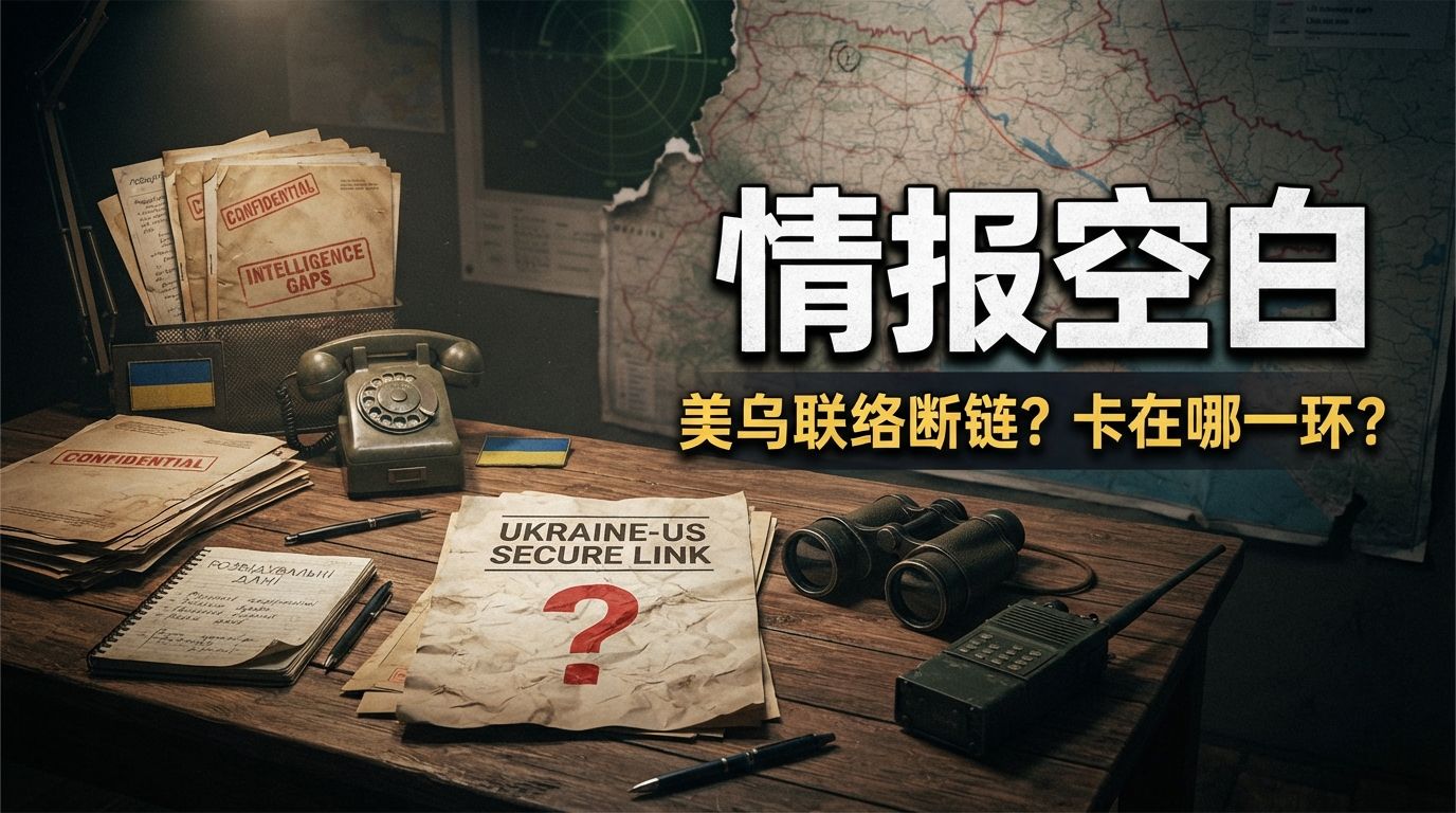 乌方公开喊情报空白，美方回应称仍共享，这究竟卡在哪一环？