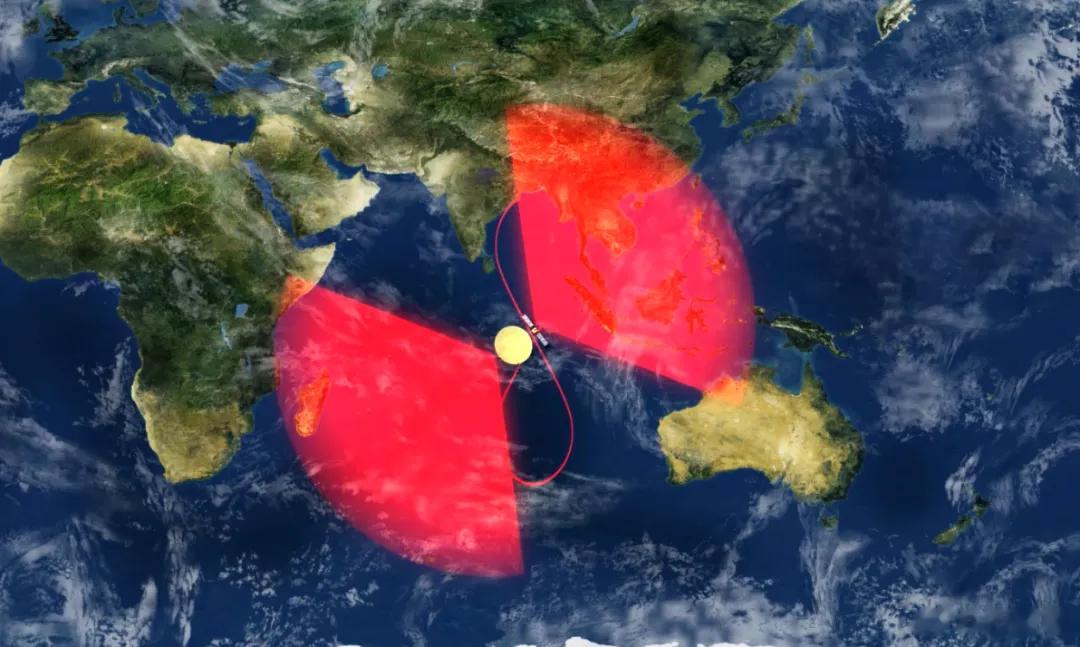 陆地探测四号01星运行在距离地球近四万公里的倾斜地球同步轨道，这条轨道上运行的卫