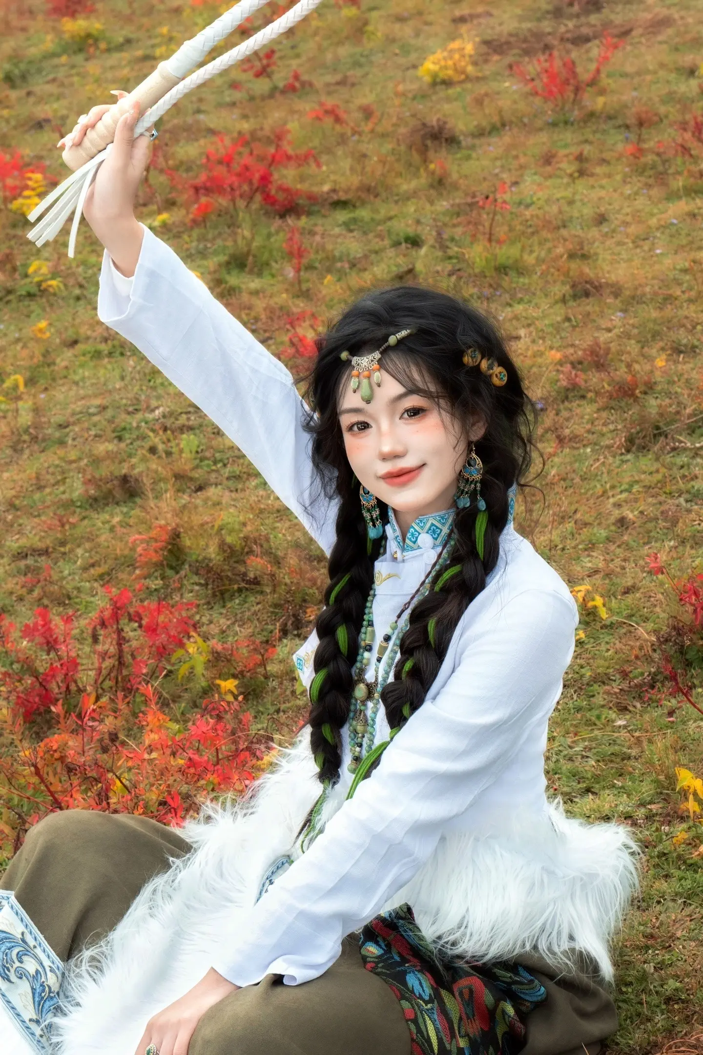 我出不去神山了 你带一支格桑花走吧。