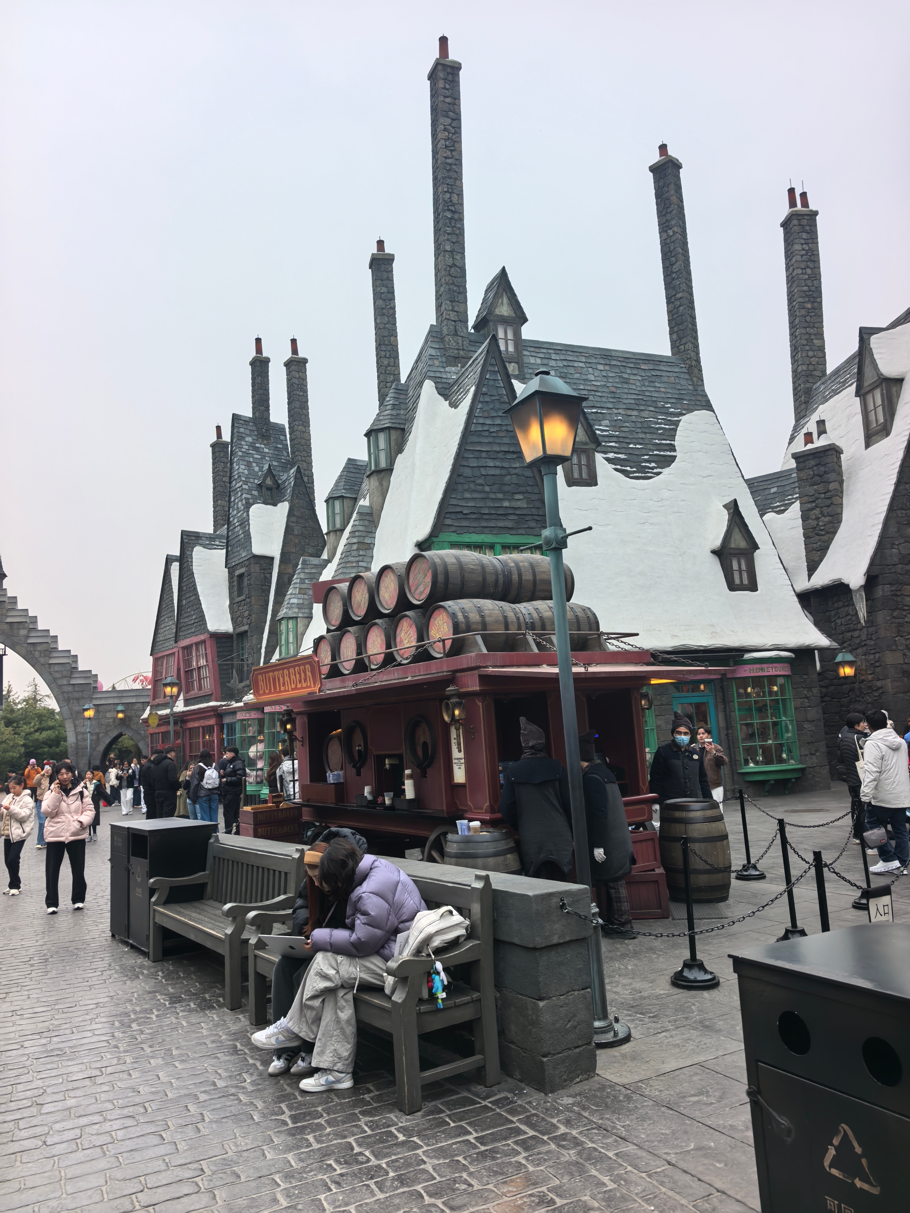 还得是阴天和Hogwarts更配，身为一名麻瓜，跟里边确实没玩儿明白北京环球影城
