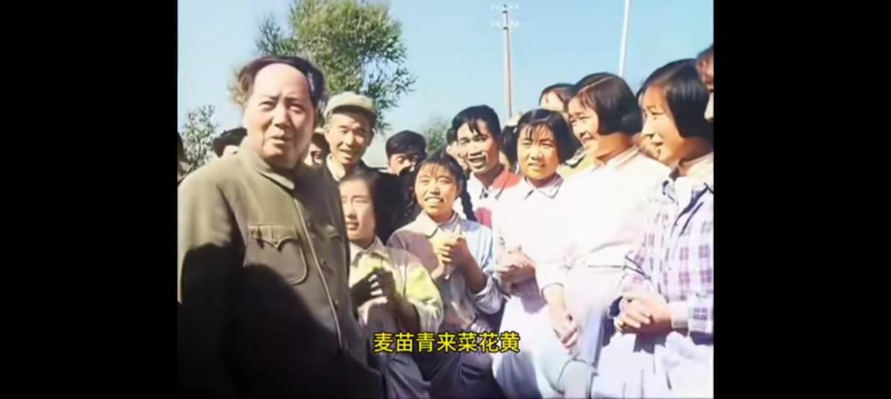 两段视频，打动了我。
两个内容。一、毛主席视察农业。二、周总理在朝鲜向志愿军陵园