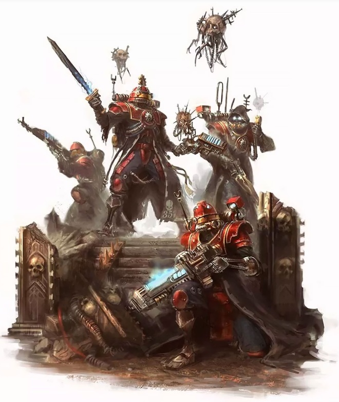 战锤40k 机械神教护教军by Lewis Jones 