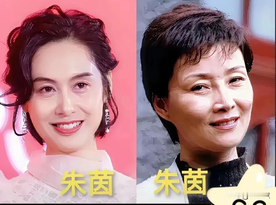 朱茵和朱茵，重名重姓，各有各的美，就是不知道她俩见面怎么称呼[偷笑]