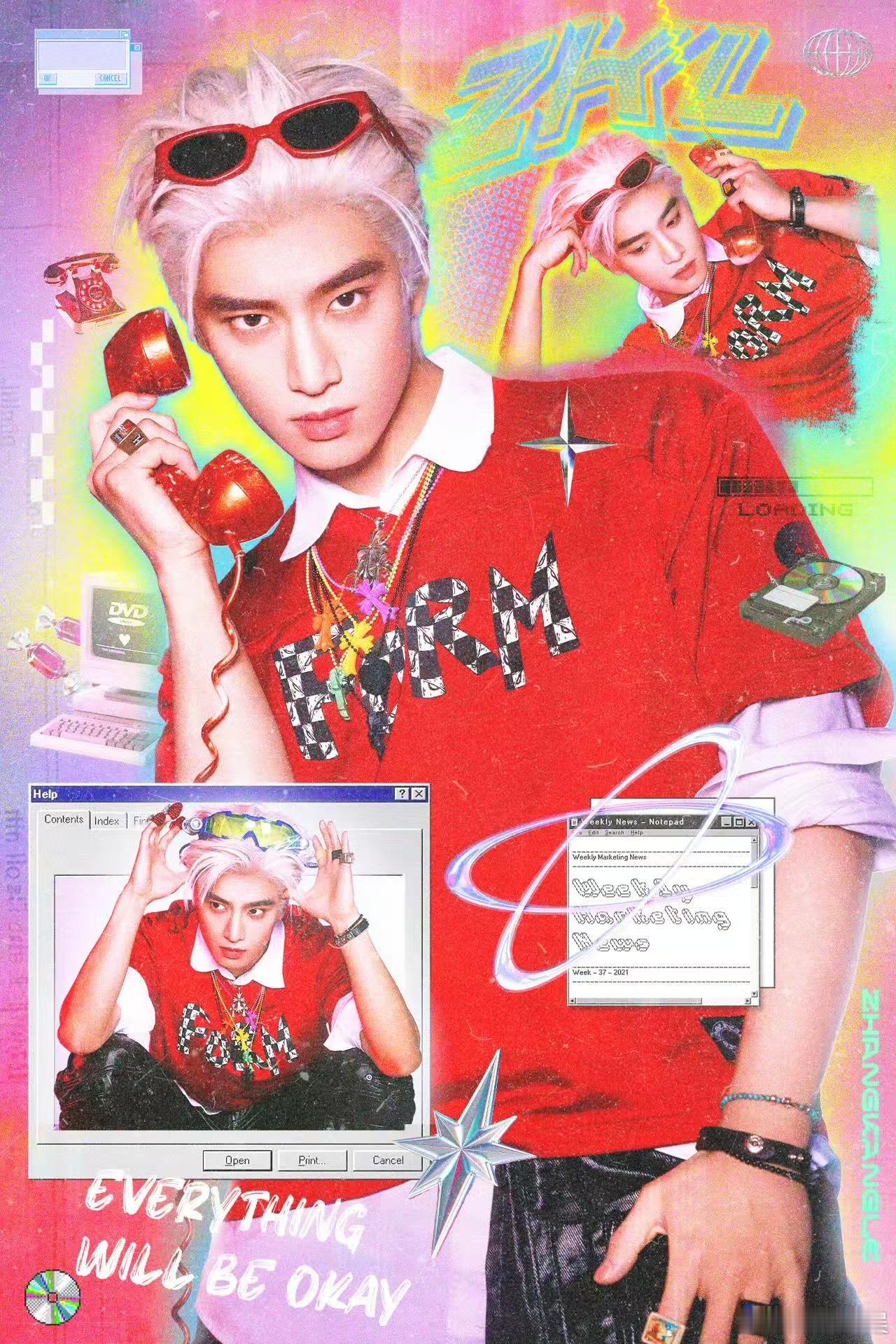 张康乐y2k穿搭张康乐生日y2k风张康乐生日y2k风，帅气，[抓狂][抓狂] ​