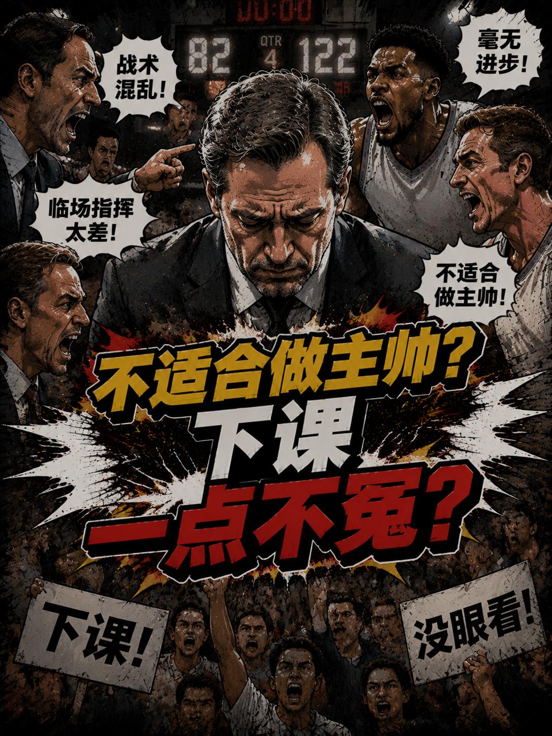 真的不适合做球队的主帅？下课真的一点儿都不冤？就在近期的节目中雄鹿队球员特纳直接
