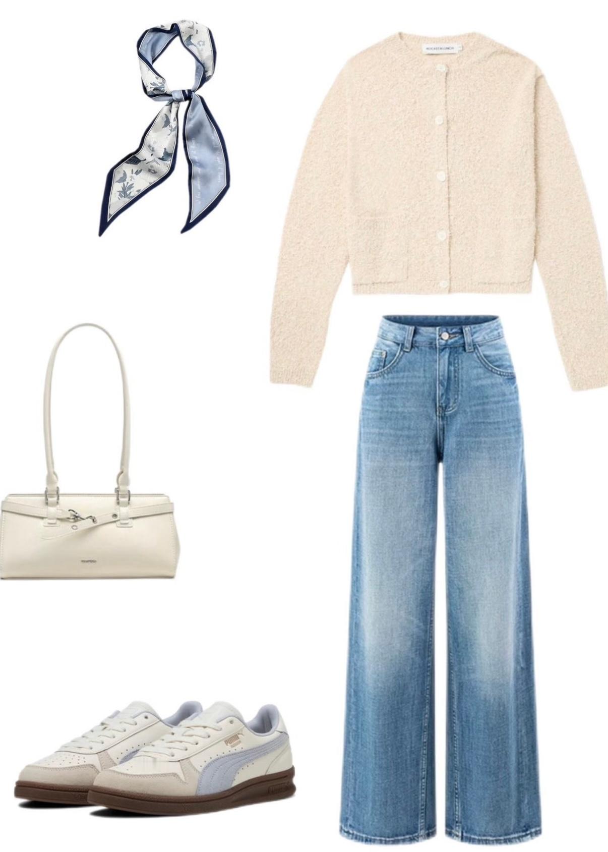 白鹿女装牛仔裤 牛仔裤搭配合集👖 