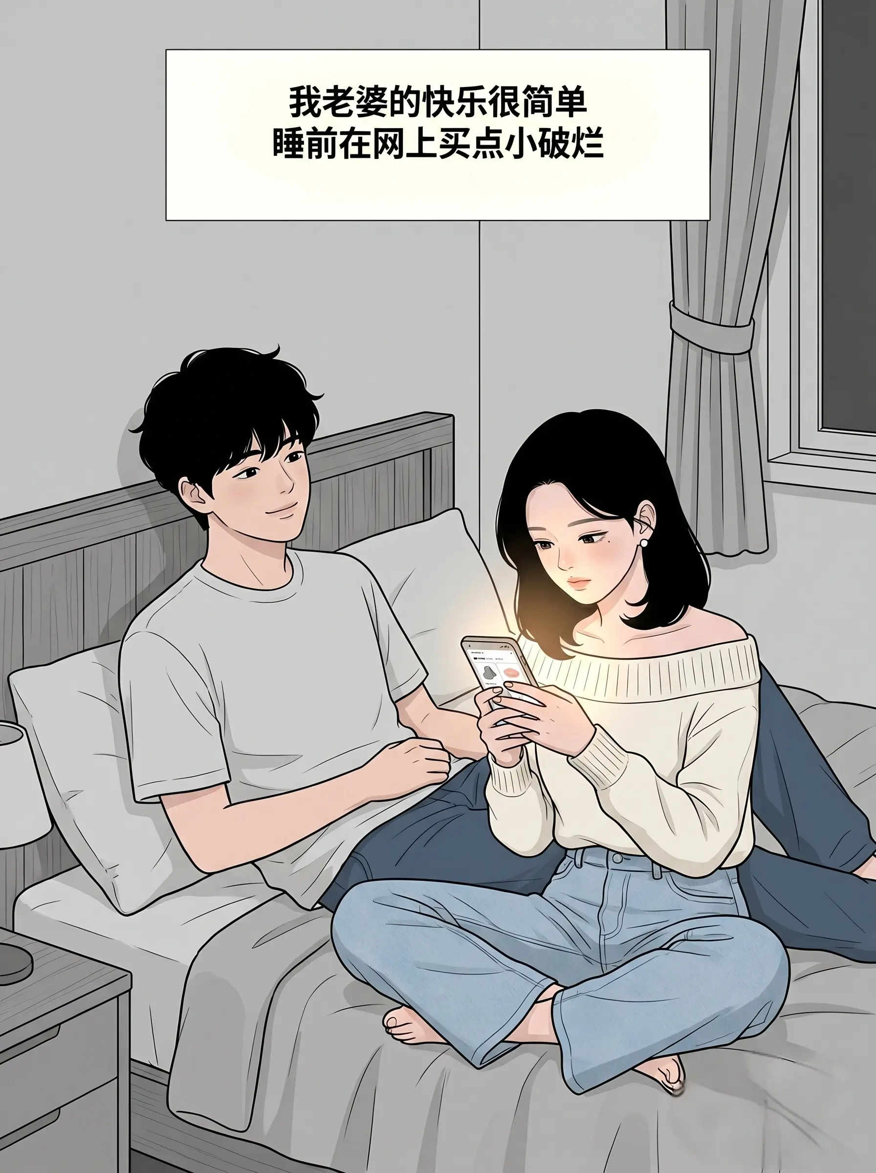 “爱妻者风生水起……”喜欢在网上买点小破烂又怎样呢，她开心就好了……