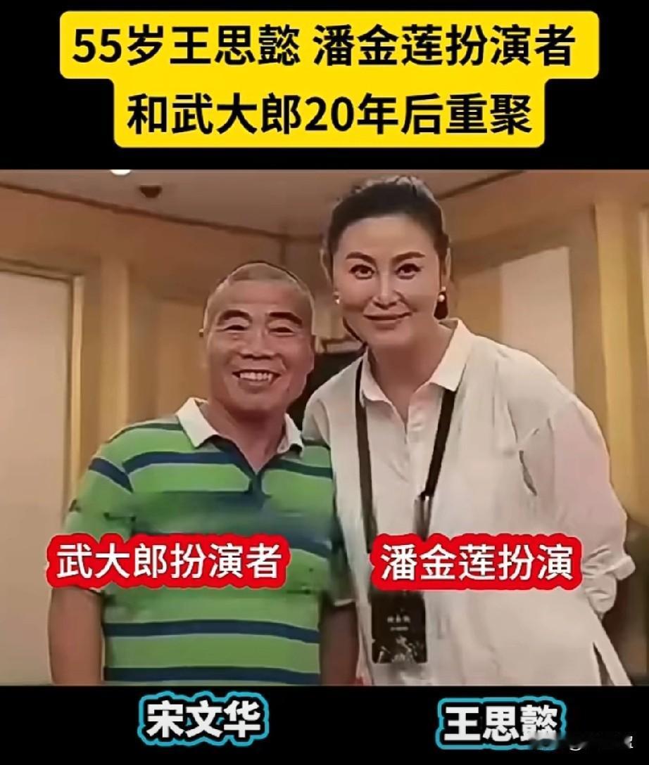 98版潘金莲，
已成为无数观众心中，
难以磨灭的记忆。
王思懿发福了，
差点认不