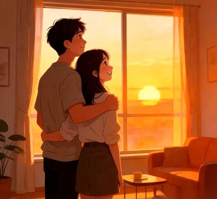 “我们……还能做朋友吗？”
对面的男人没说话，只是拿起桌上的打火机，在手里转了两