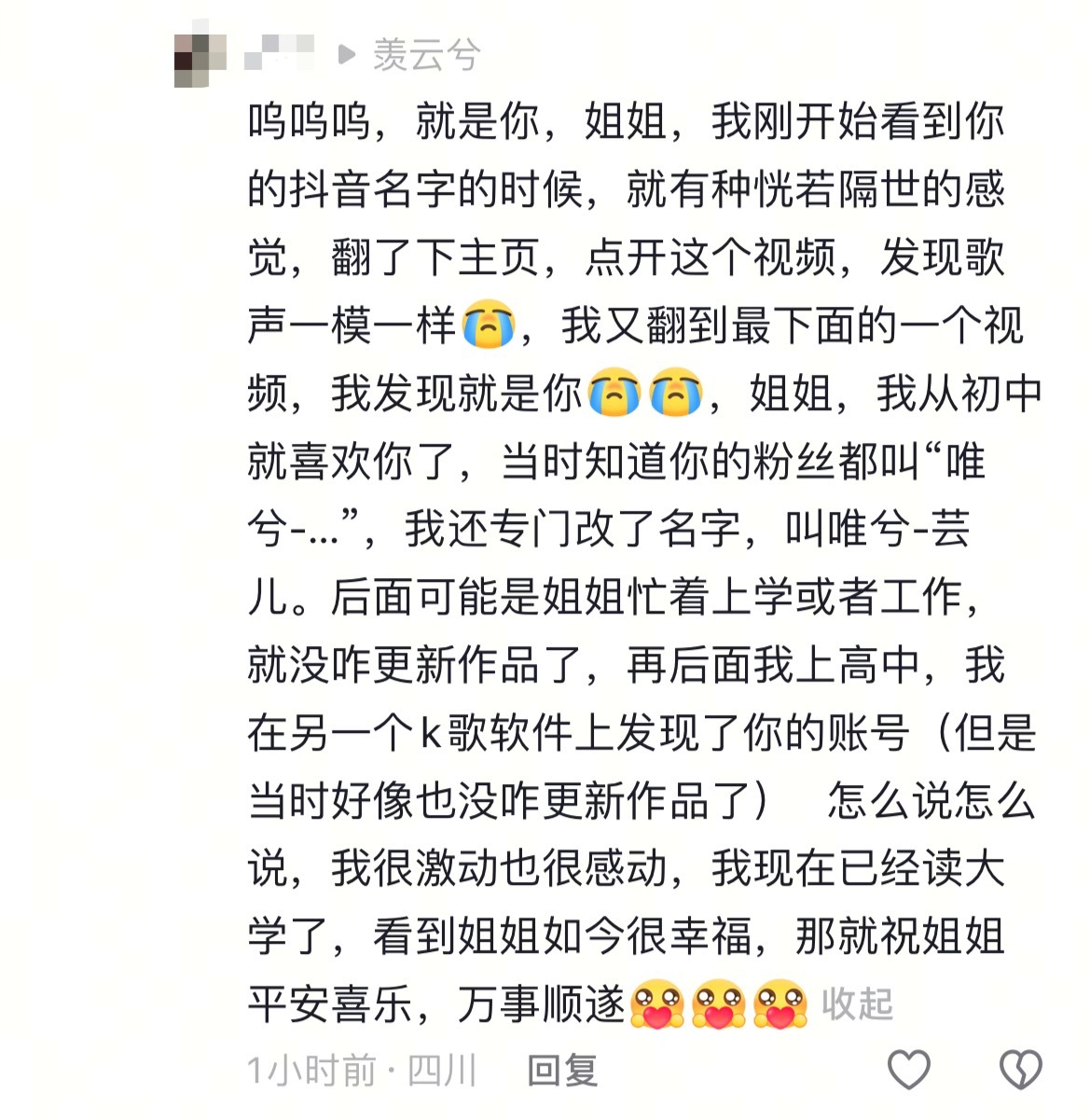 成为羡云兮的意义。命运的馈赠。 