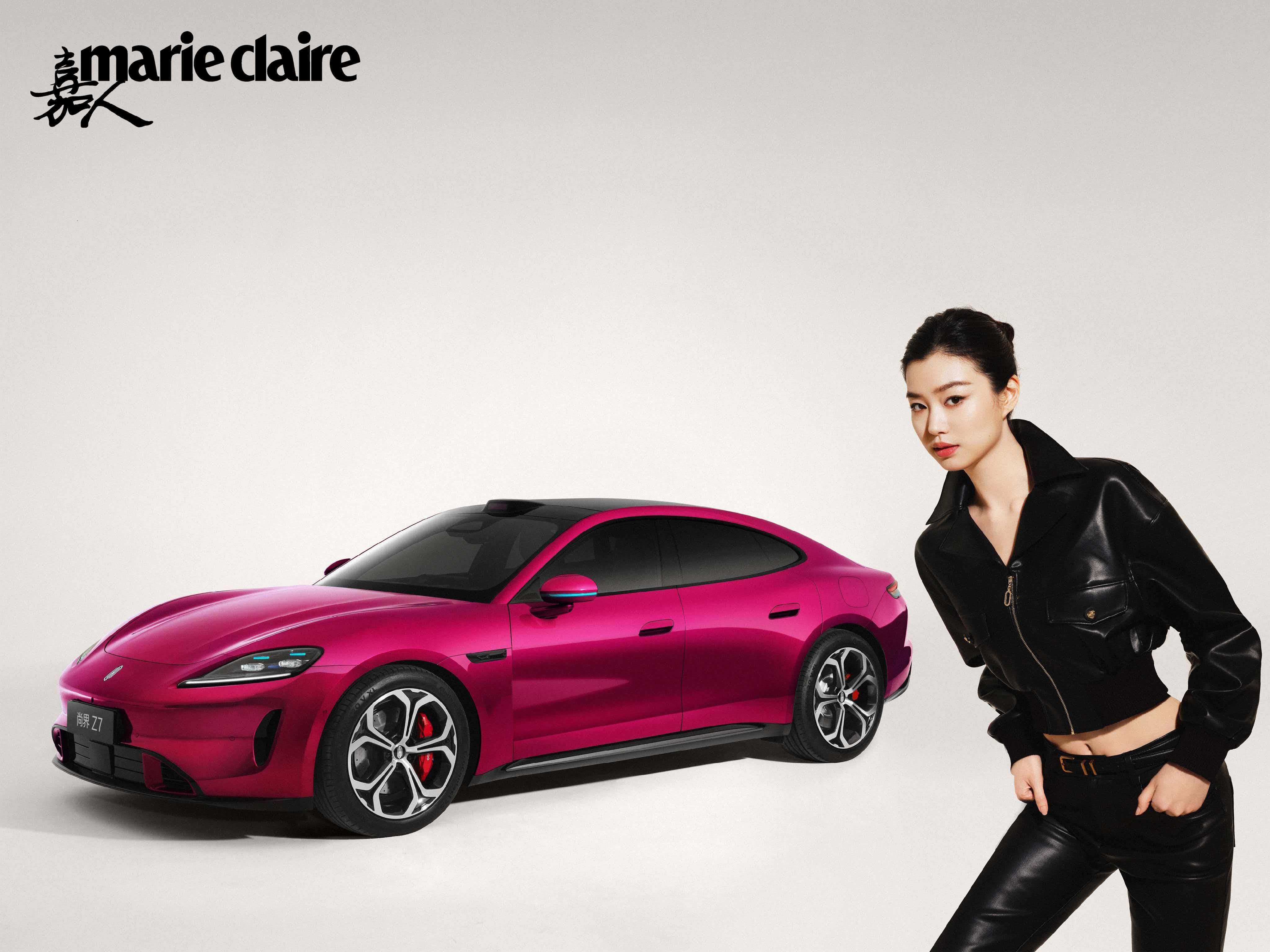 汽车设计与时尚美学双向破圈！近日，尚界Z7发布的一组时尚创拍大片，足够引人瞩目。