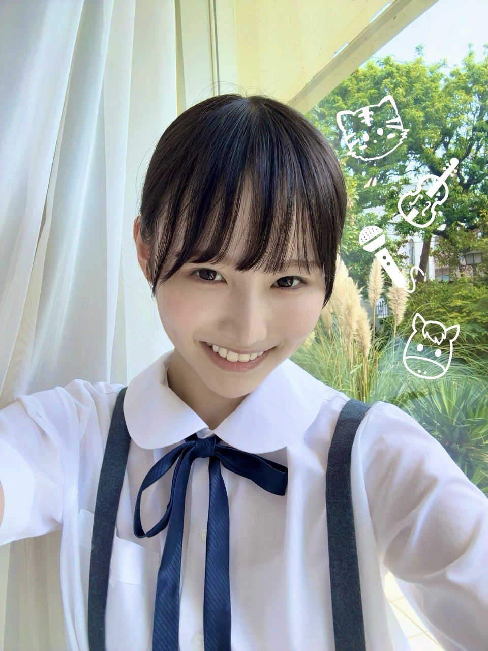 高井俐香「自分がファンの時に、憧れだったことの一つに、「同期とビブスで写真を撮る