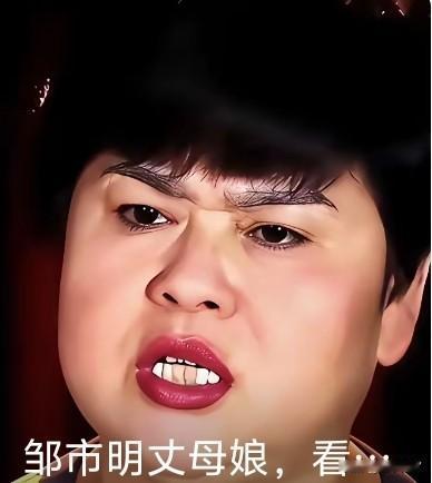 面相真的很绝
我就是不和你说任何的事，光是第一眼看到，就知道她不好惹。邹市明不知