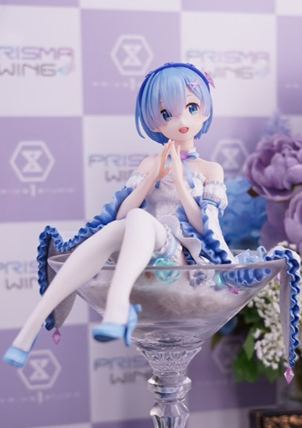 简直是玻璃杯里的糖渍小蓝莓啊🫐P1S PRISMA WING Re0 蕾姆 艾