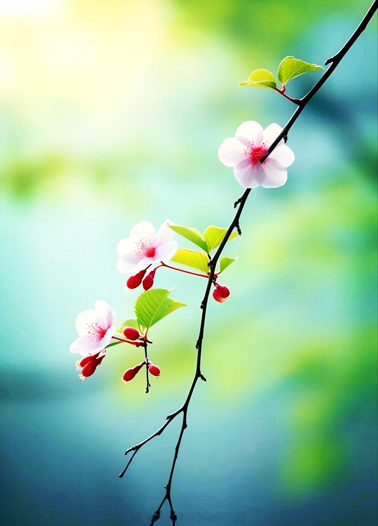 绿树阴浓夏日长，楼台倒影入池塘。水晶帘动微风起，满架蔷薇一院香。 ​​​