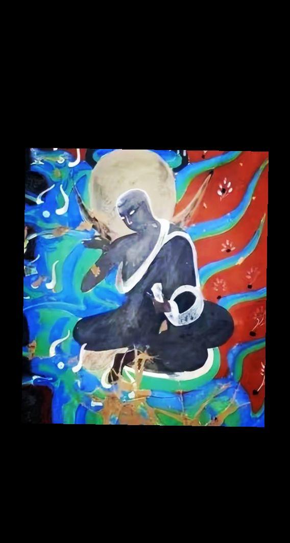 莫高窟早期壁画欣赏。五胡十六国之时代英雄 军事色彩浓厚，勇武善战成核心...
