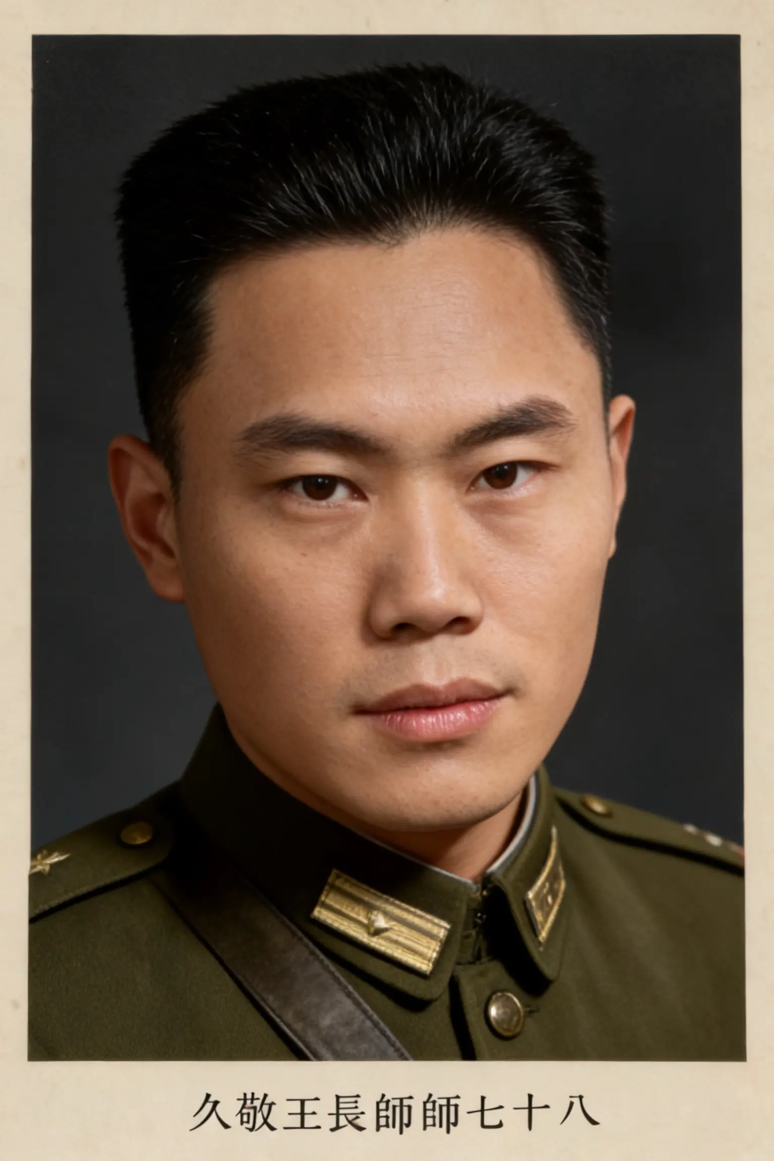 1937年淞沪会战画报上的三位德械师长。