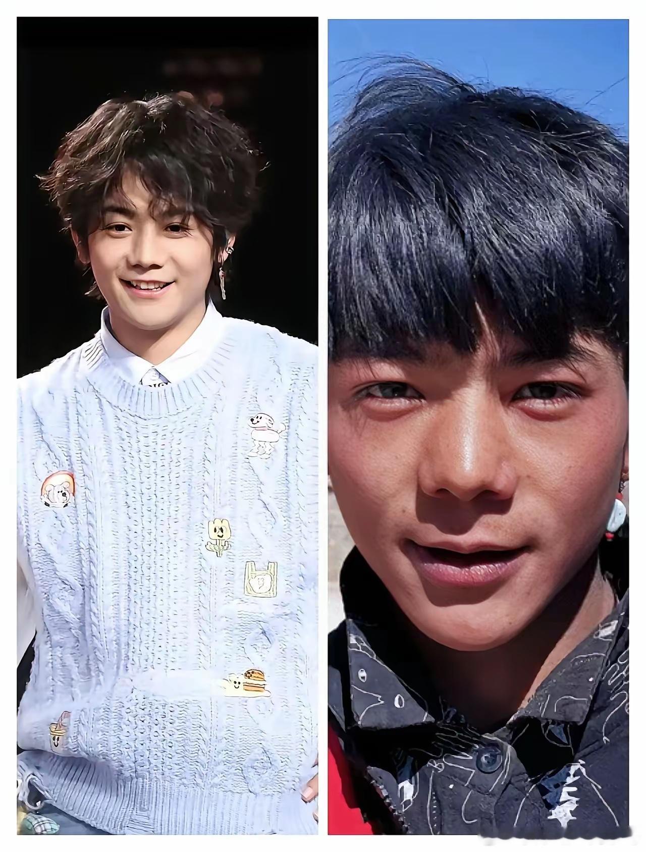 丁真现在开着法拉利，穿着lv，还是以前的男孩吗？现在可谓是彻底的脱胎换骨了！ 