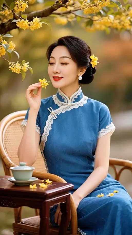 AI桂香旗袍写真 ai创作 广告分成伙伴计划玩法达人