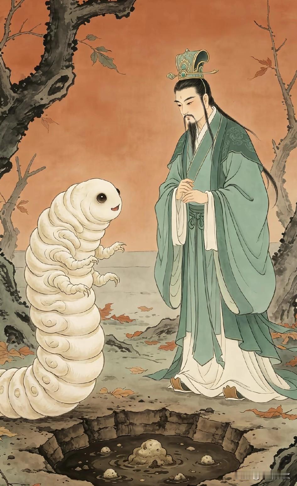 蜉蝣不知有明天
秋蝉不知有明年
人不知有无轮回

人！总是一边边经历，一边领悟