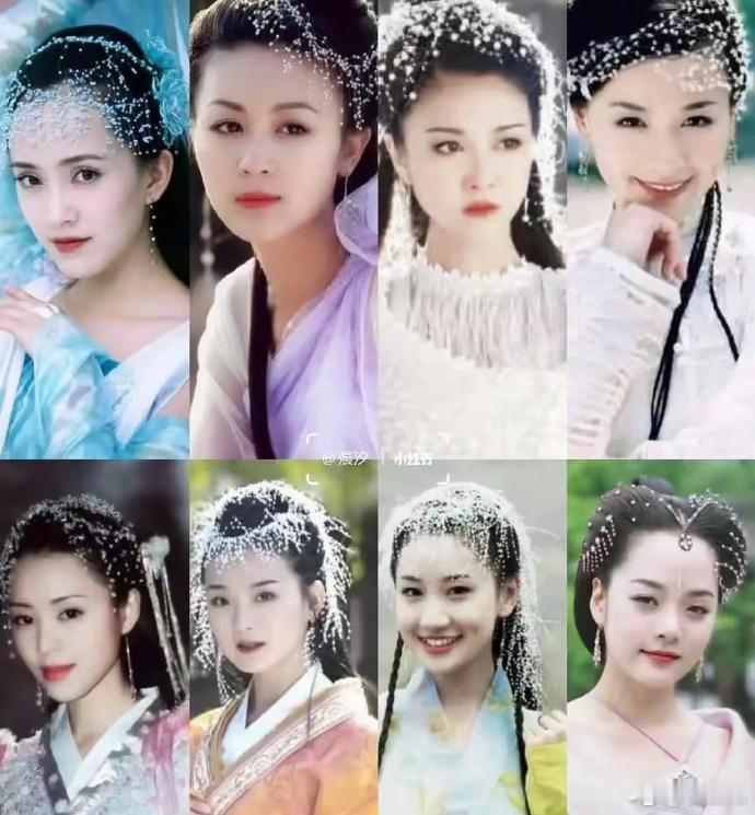 以前的古装造型既千篇一律又很廉价，但就是能让观众记住脸 ​​​