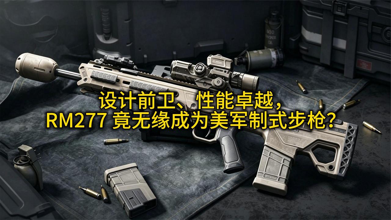 设计前卫、性能卓越，RM277 竟无缘成为美军制式步枪？