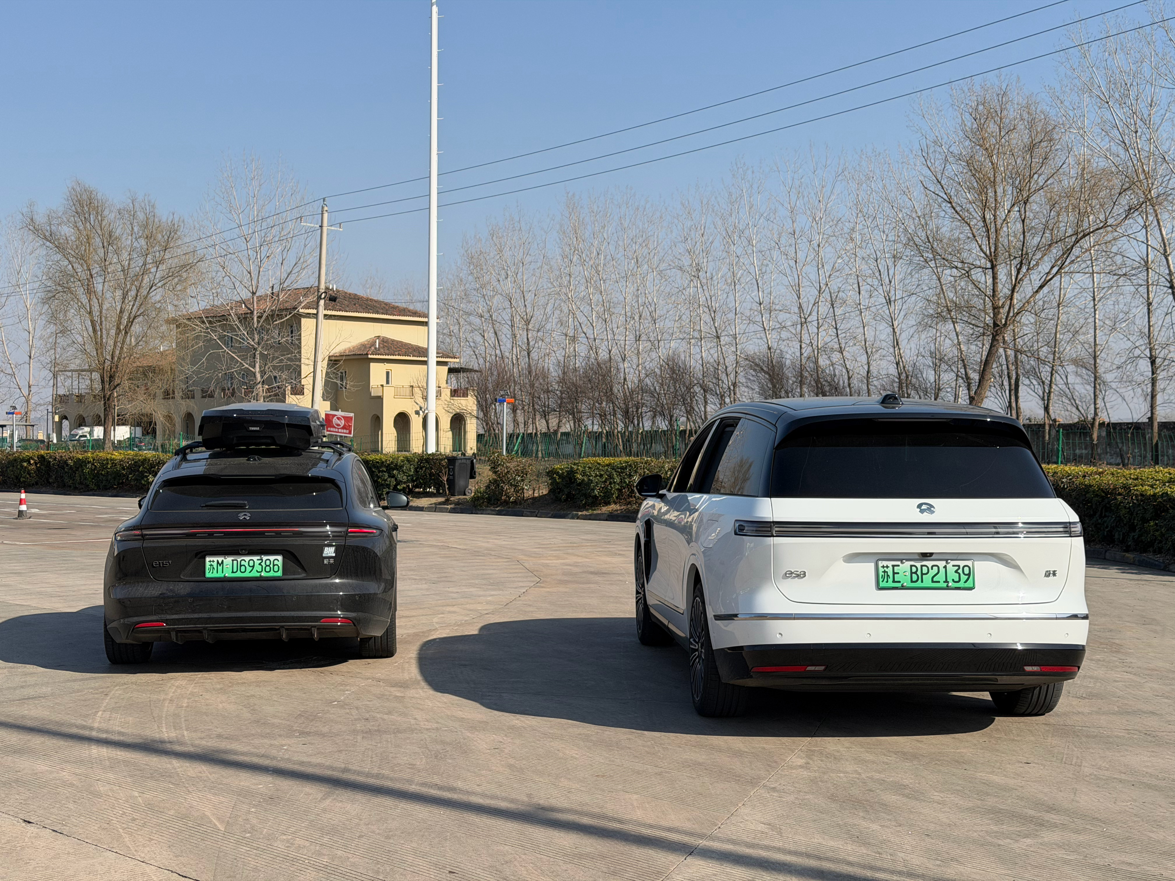 Es8真是越来越多了这大过年的，还往哪拉呢？ 