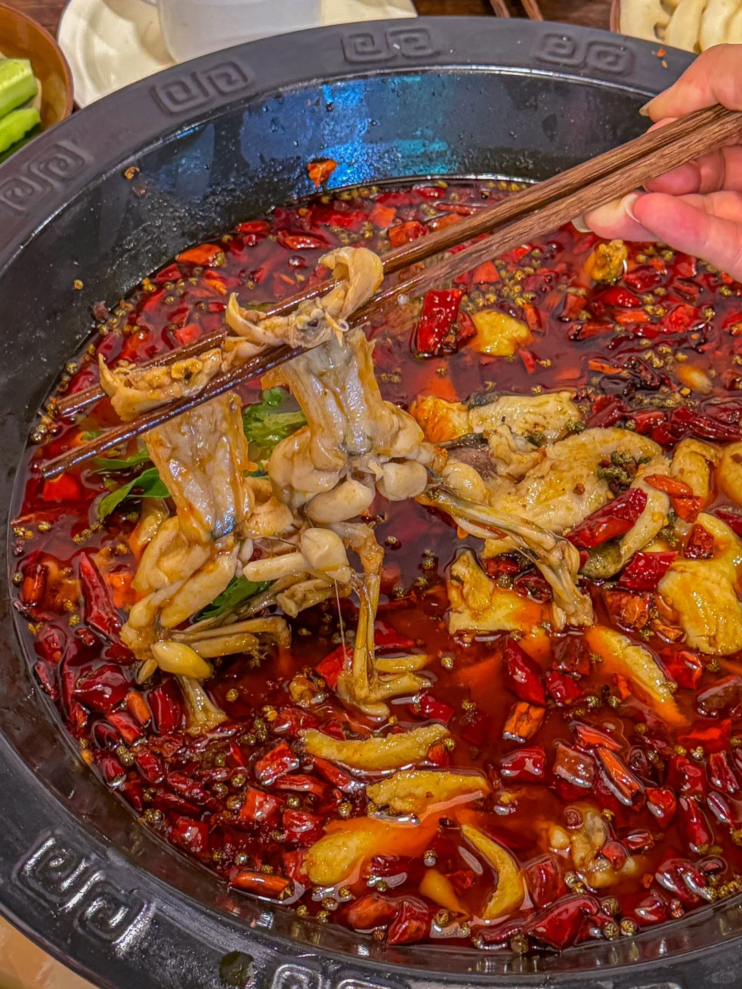 🔥鱼蛙火锅天花板！无法拒绝这一口🐟🐸