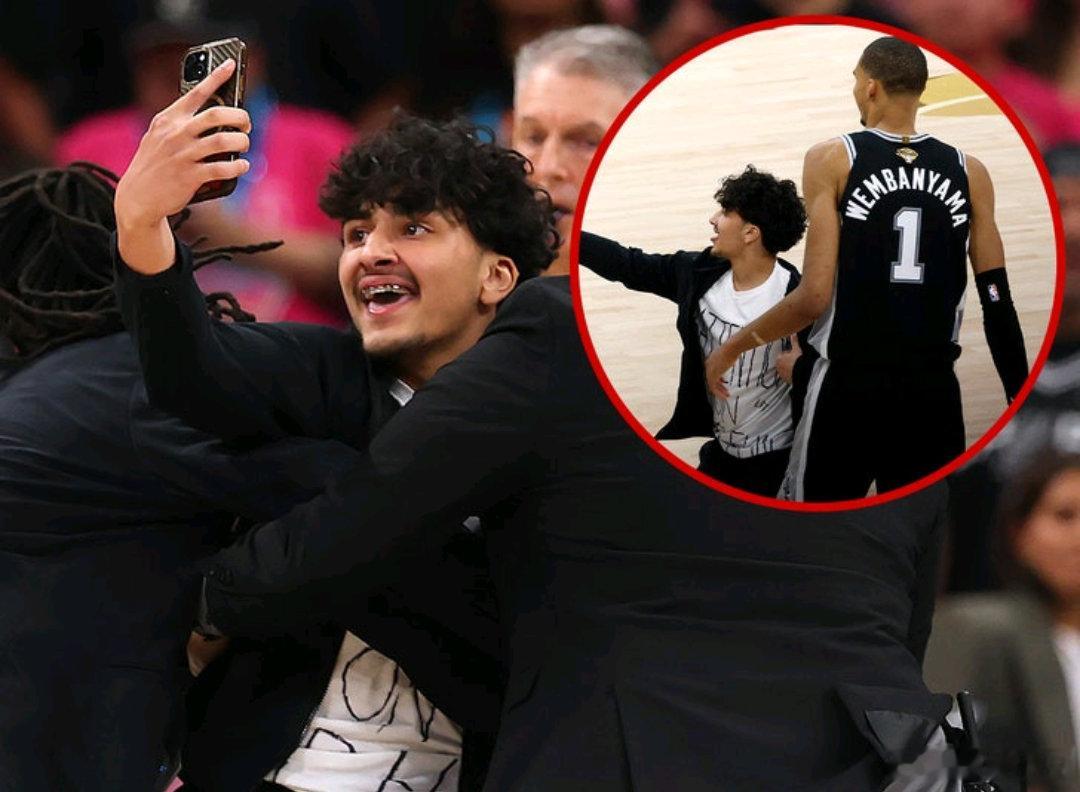 NBA冲场球迷已被逮捕两名球迷因冲场找文班亚马自拍，被NBA全联盟终身禁入所有球