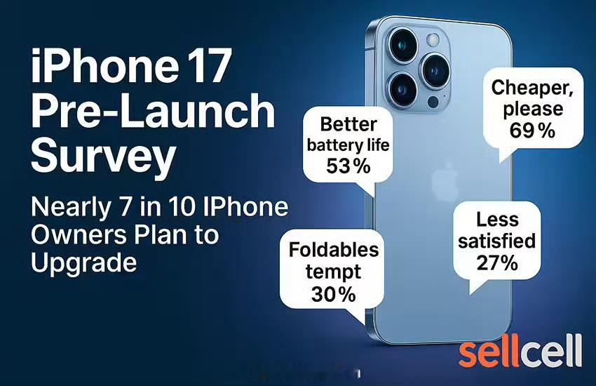 iPhone17系列预售调查估计还是iPhone17标准版跟iPhone17Pr