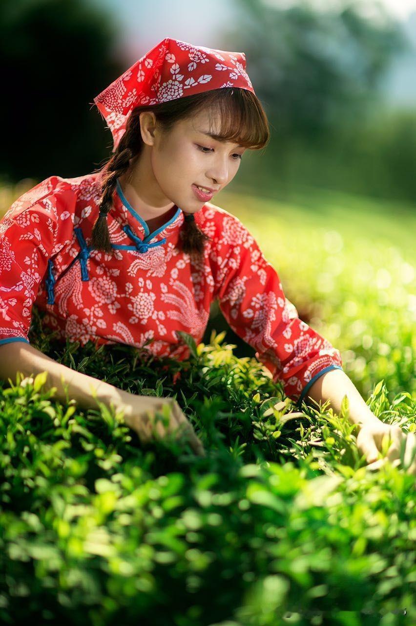 上联：细雨漫山牵老牛踏古石桥归野径
下联：微风拂面抚新茶采青溪畔入云烟！

绵绵