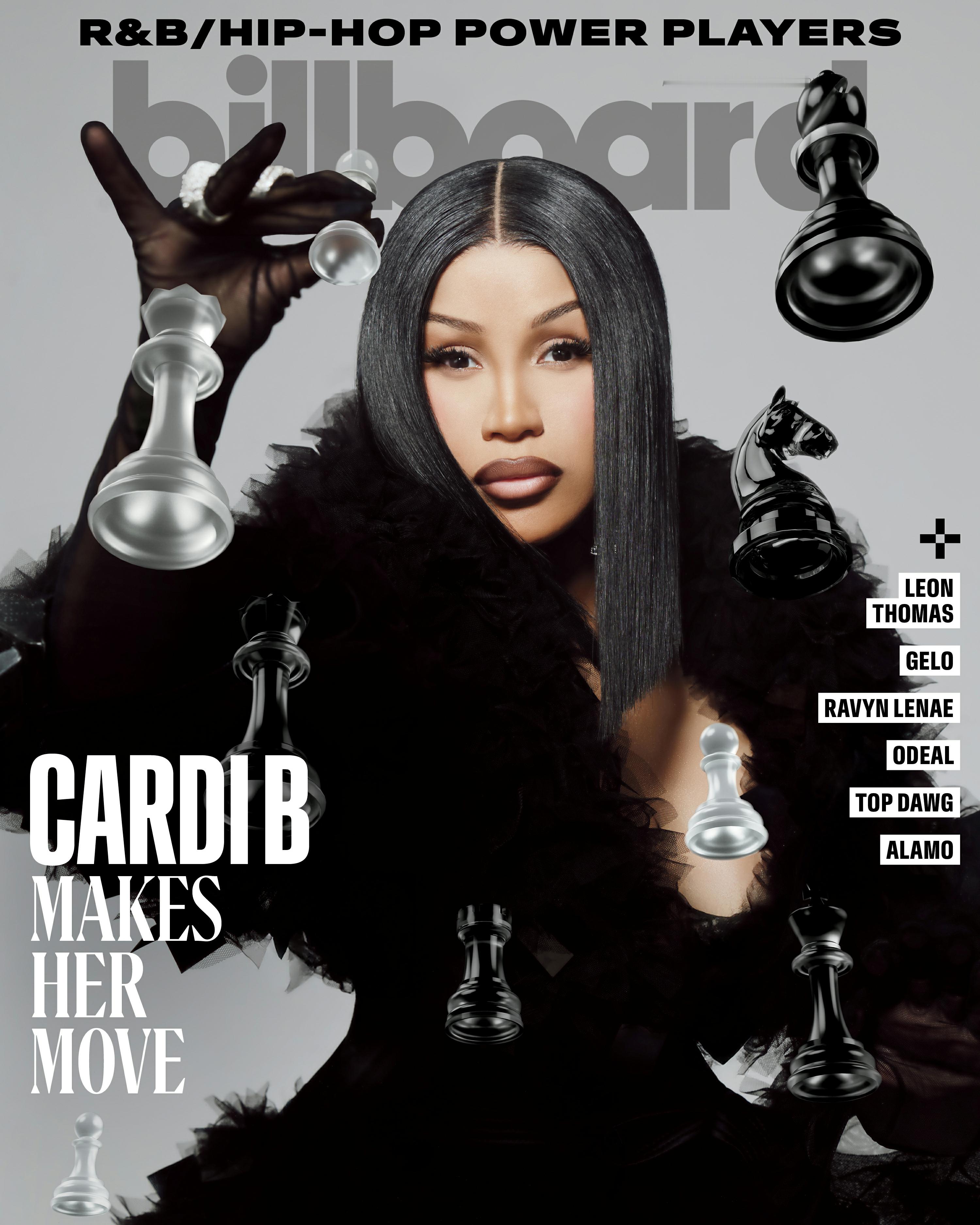 Cardi B卡迪碧超美登上《Billboard》封面及写真美图大赏！Cardi
