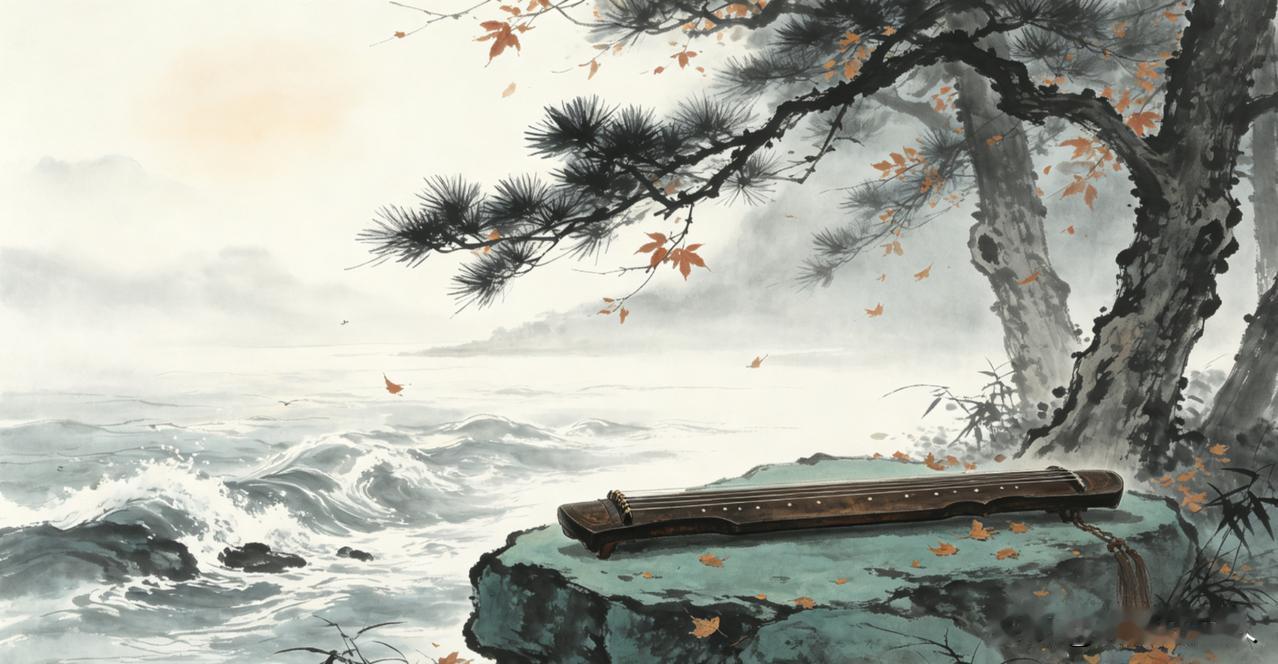 广陵散赋
 
松风已没千秋调，残谱犹传万古骚。
莫向人间寻绝响，广陵余恨入江涛。