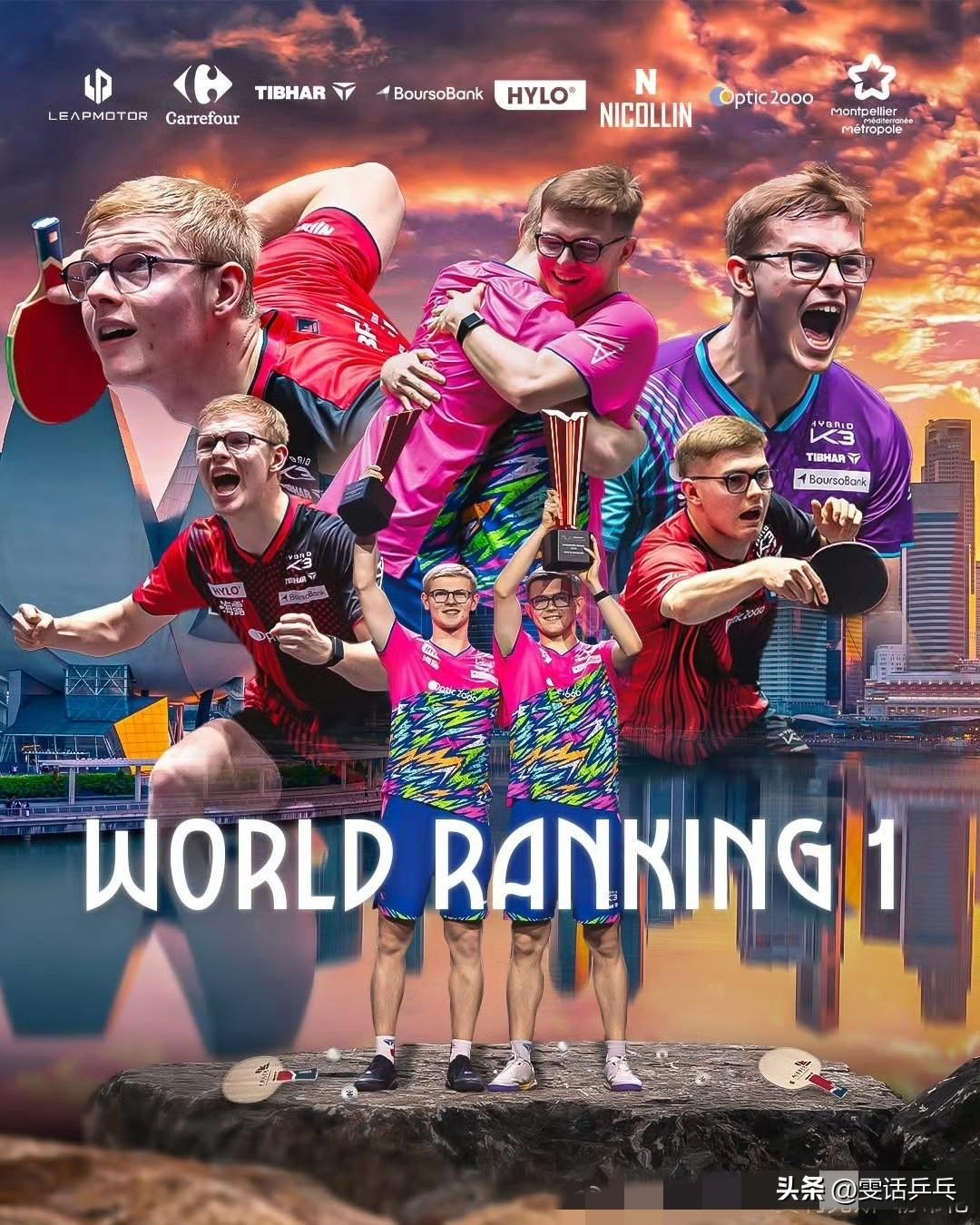 Back to World No.1 @AlexisLebrun艾利克斯-勒布伦